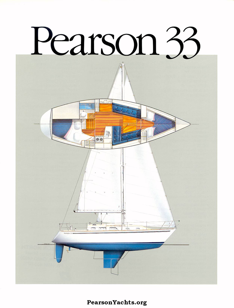 pearson 33 sailboat data