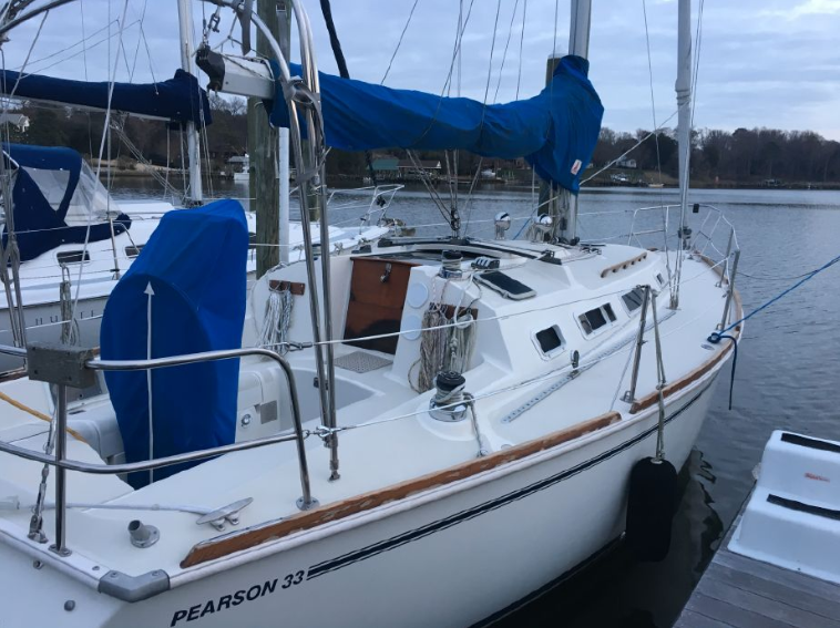 Pearson 33 sailboat clearance for sale